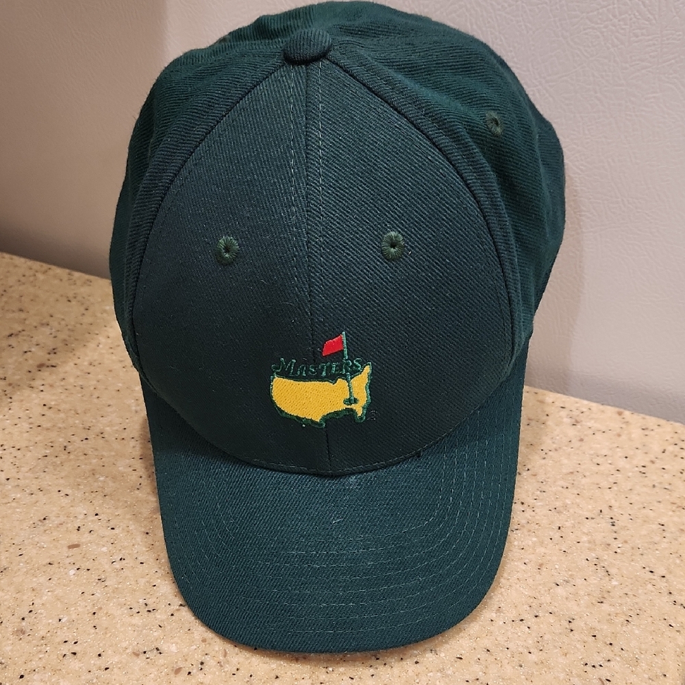 Masters Crows Nest Fitted 7 1/2 Green Masters Golf Cap